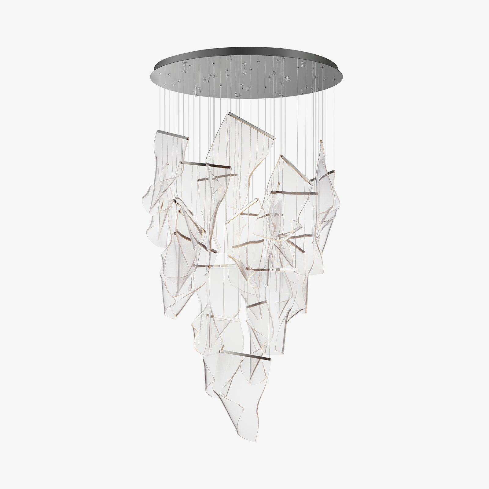 Acrylic LED Chandelier - Lamp Outdoor