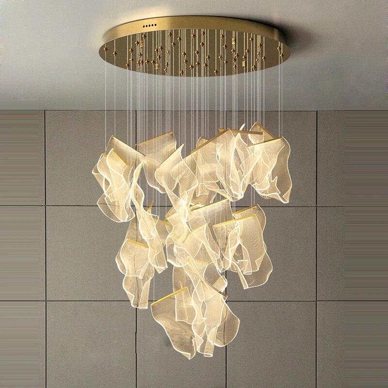 Acrylic LED Chandelier - Lamp Outdoor