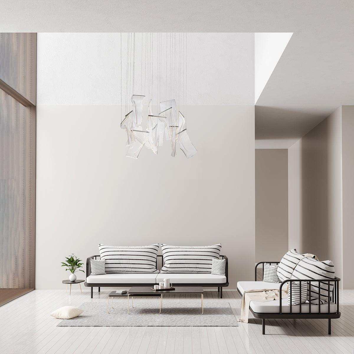 Acrylic LED Chandelier - Lamp Outdoor