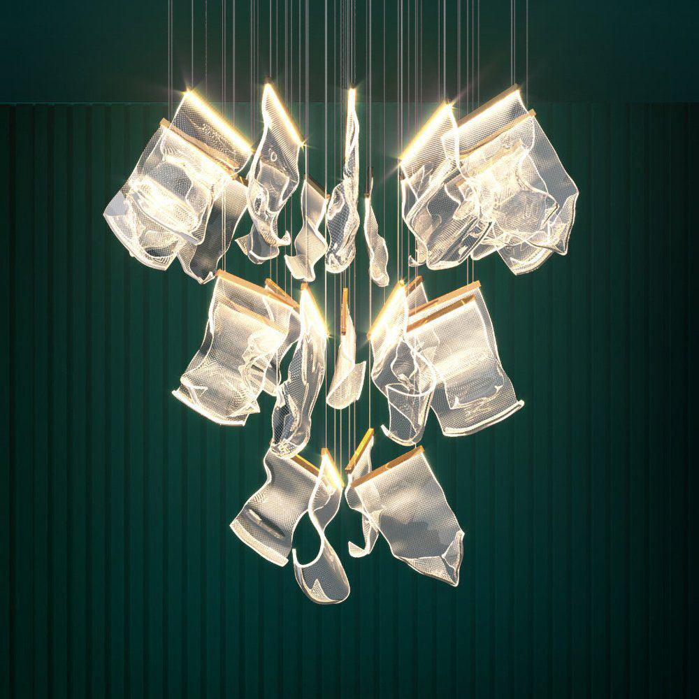 Acrylic LED Chandelier - Lamp Outdoor