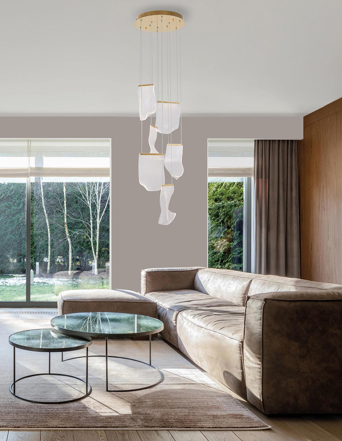 Acrylic LED Chandelier - Lamp Outdoor