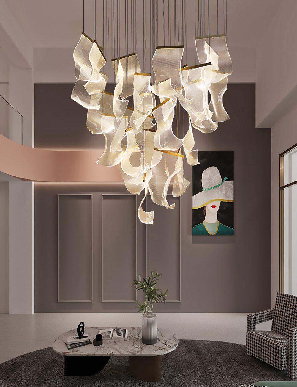 Acrylic LED Chandelier - Lamp Outdoor