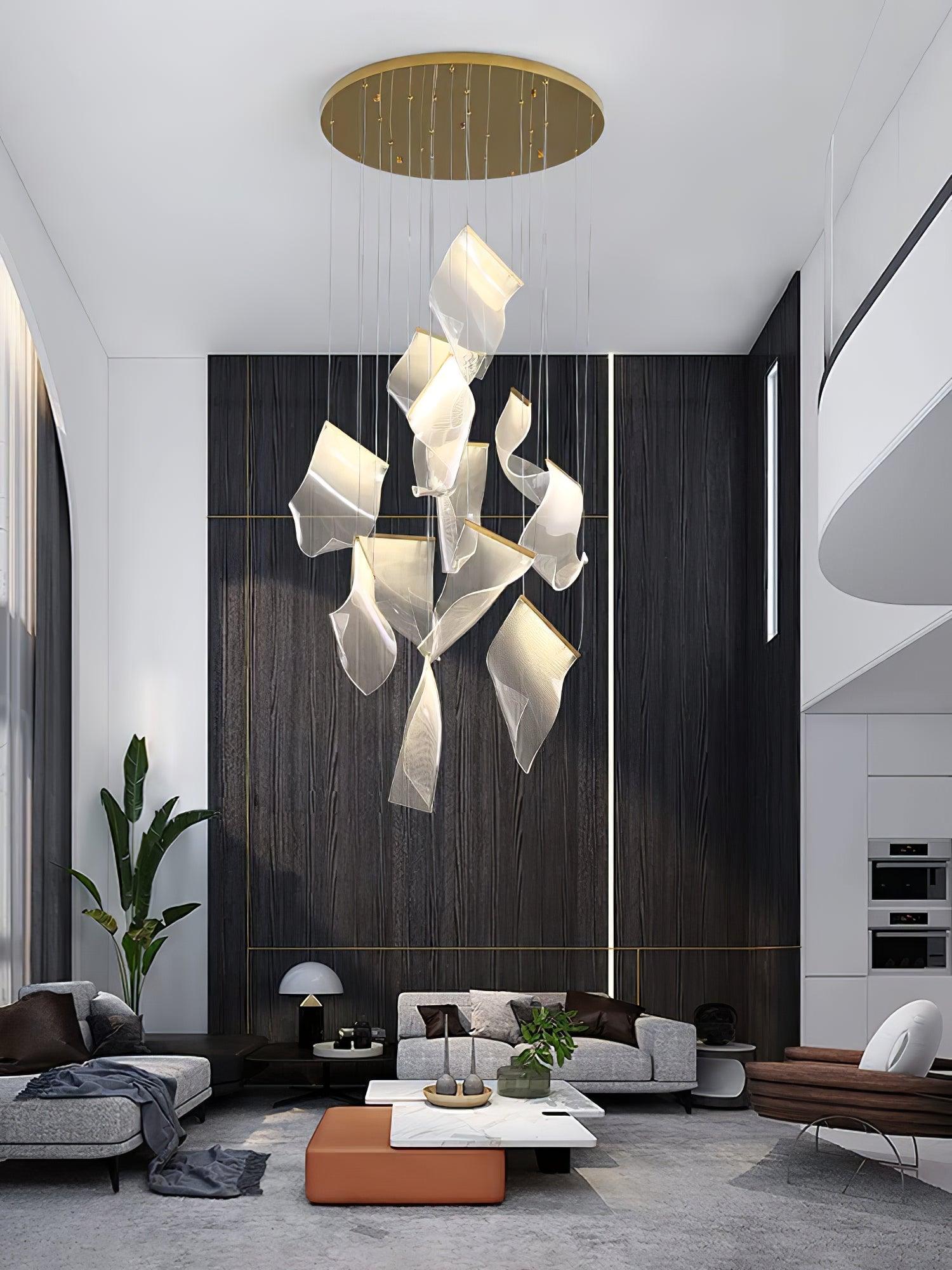 Acrylic LED Chandelier - Lamp Outdoor