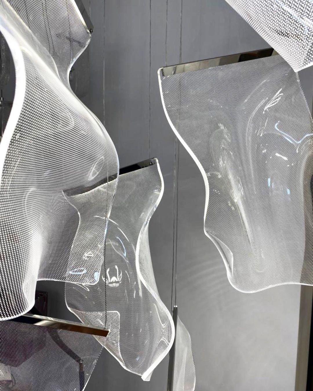 Acrylic LED Chandelier - Lamp Outdoor
