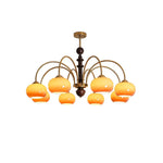 Ripe Persimmon Chandelier - Lamp Outdoor
