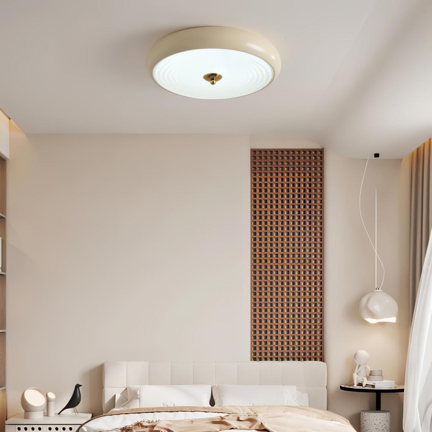 Ripple Cream Ceiling Lamp - Lamp Outdoor