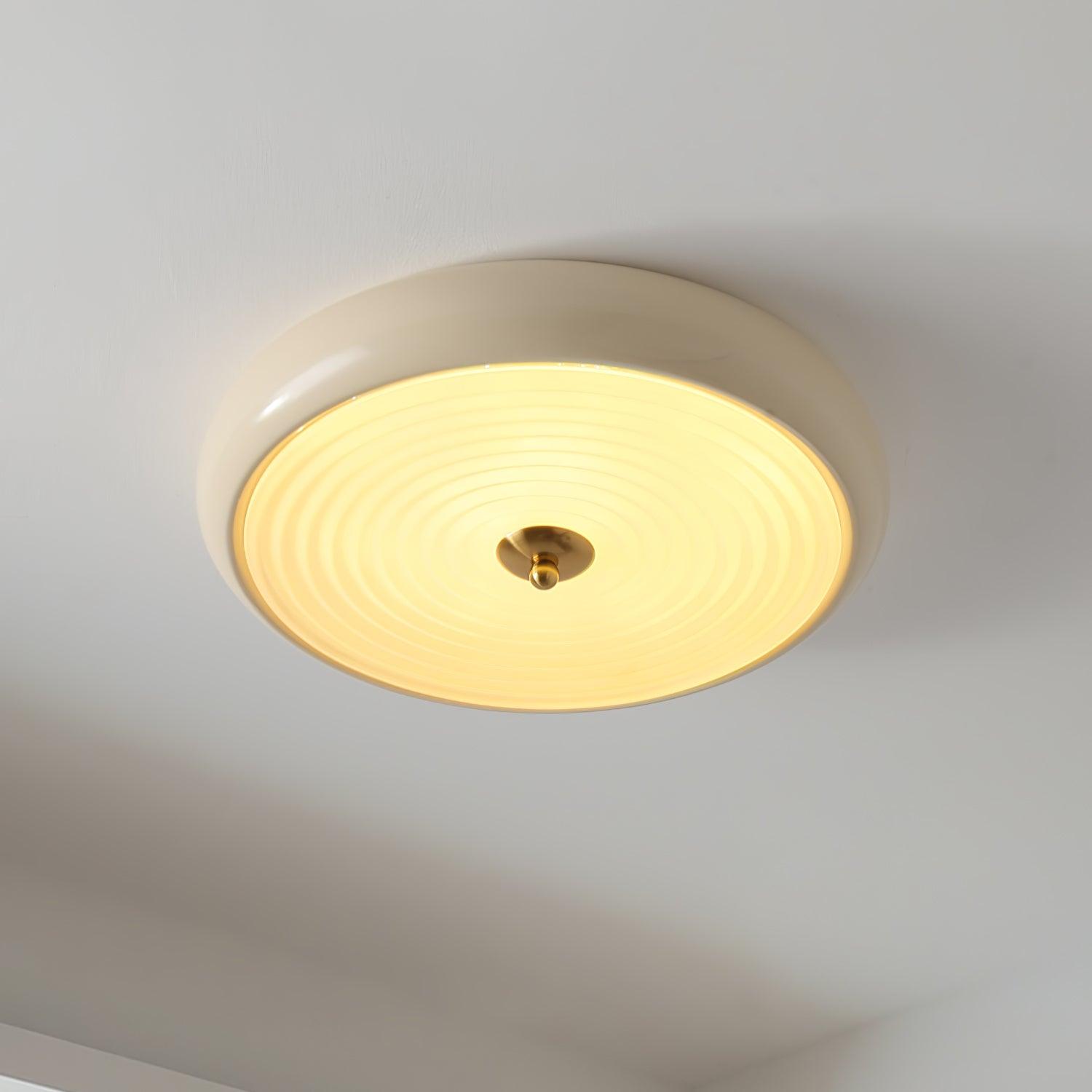 Ripple Cream Ceiling Lamp - Lamp Outdoor