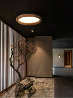 Ripple Wood Ceiling Light - Lamp Outdoor