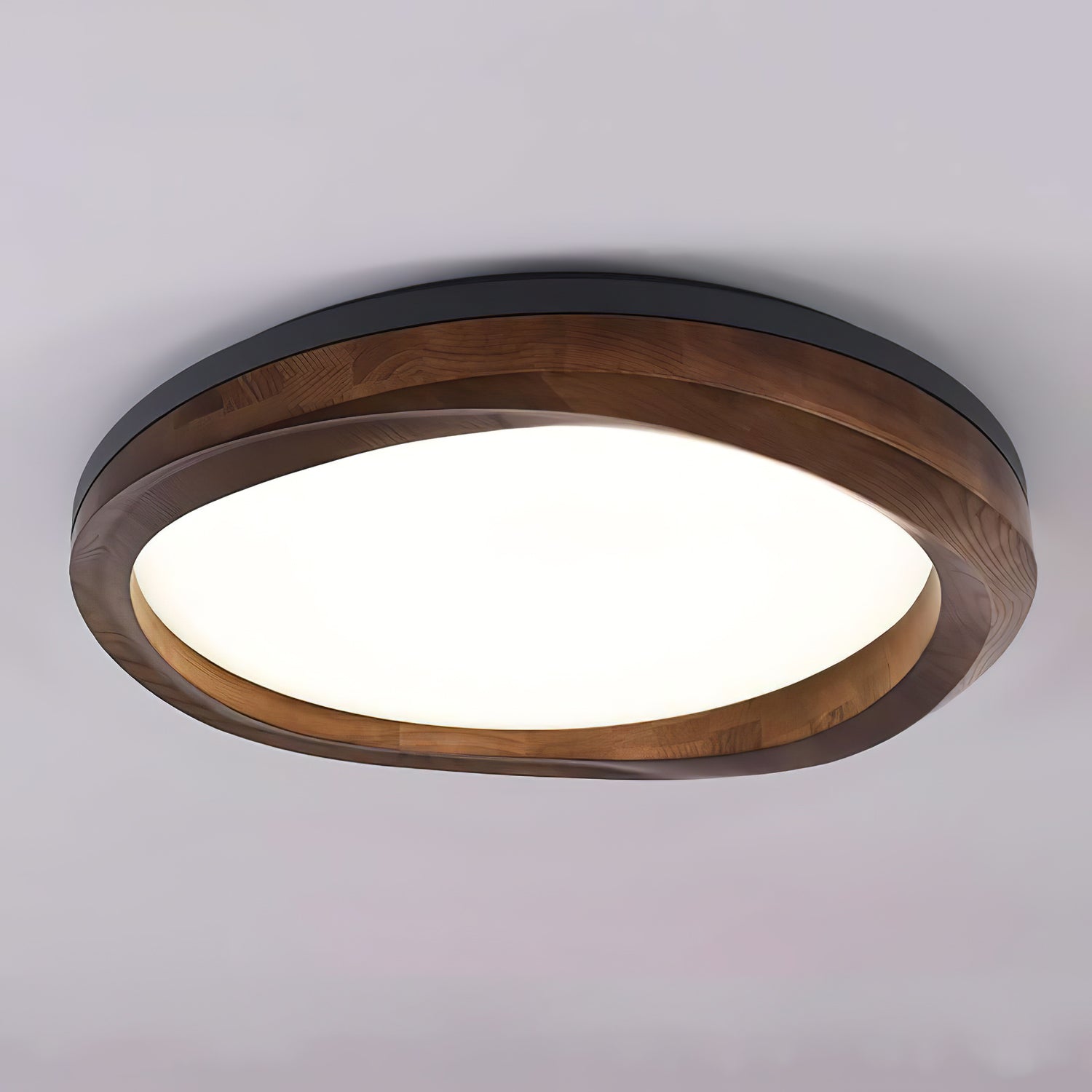 Ripple Wood Ceiling Light - Lamp Outdoor