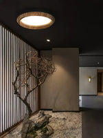 Ripple Wood Ceiling Light - Lamp Outdoor