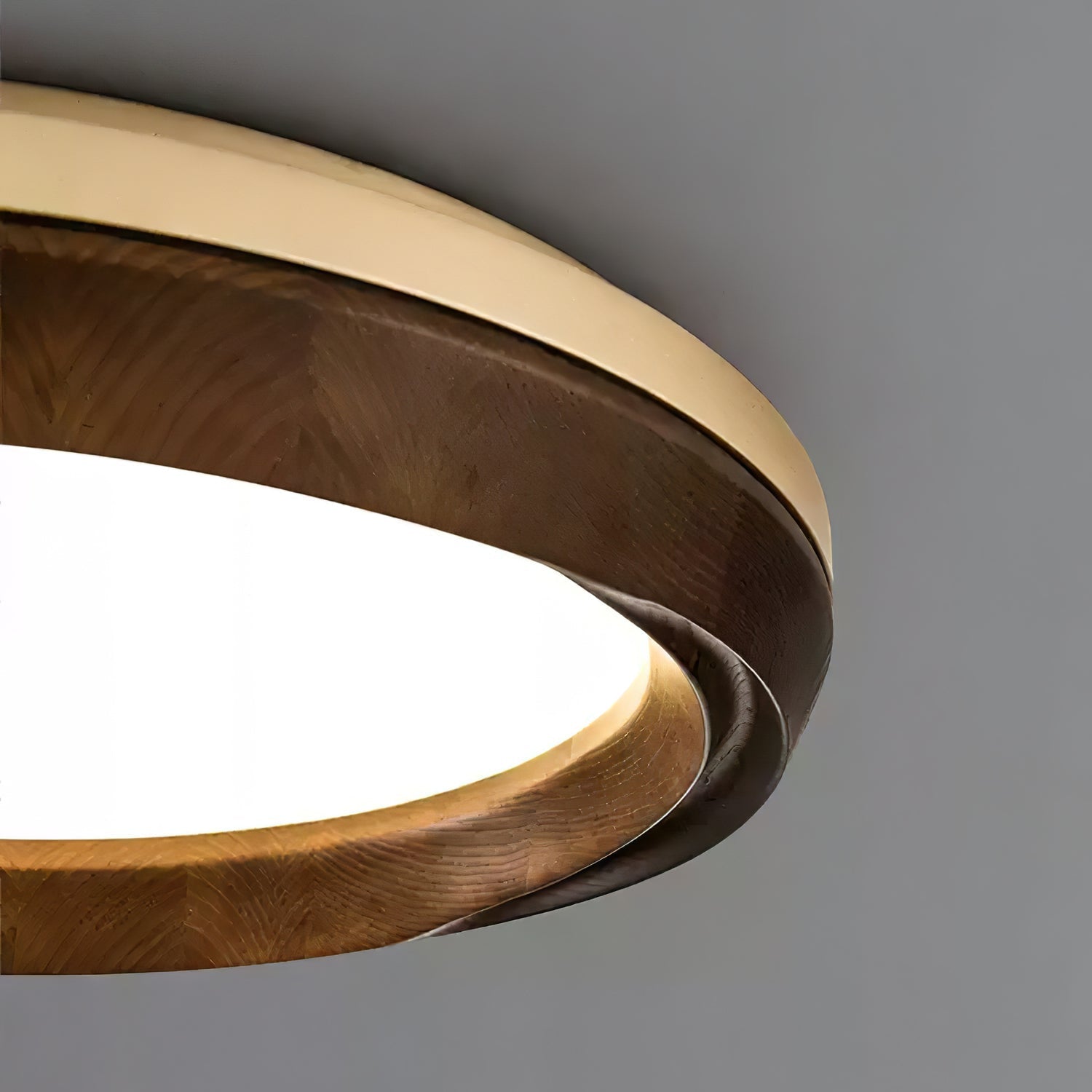 Ripple Wood Ceiling Light - Lamp Outdoor