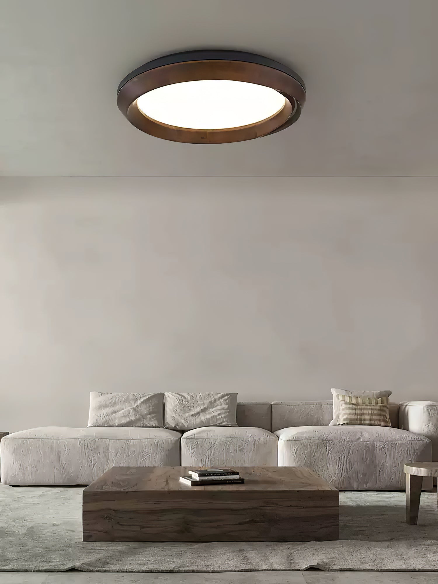 Ripple Wood Ceiling Light - Lamp Outdoor