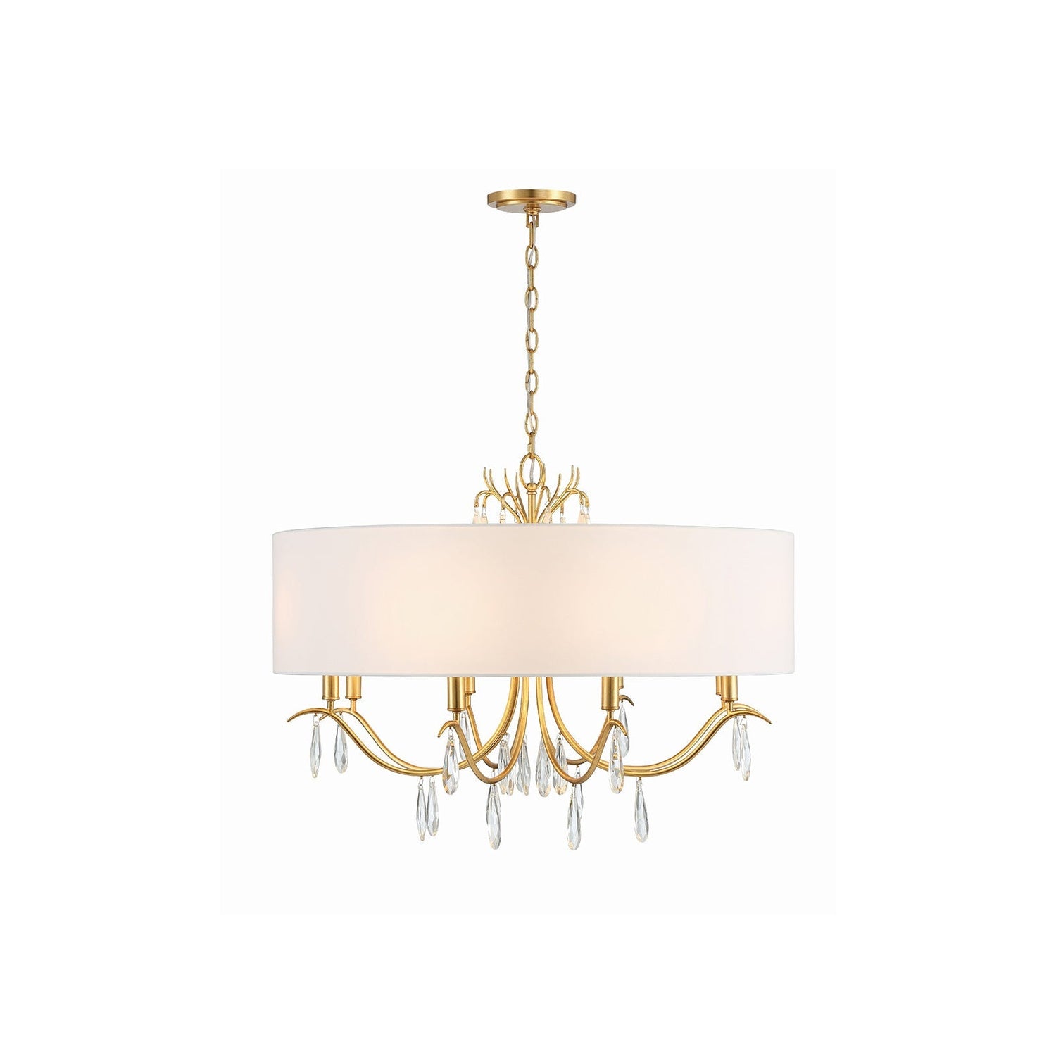 Rollins Contemporary Crystal Chandelier