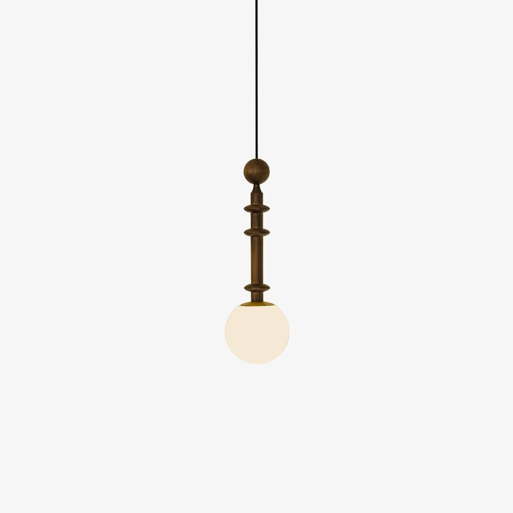 Roman Column Small Pendant Light - Lamp Outdoor