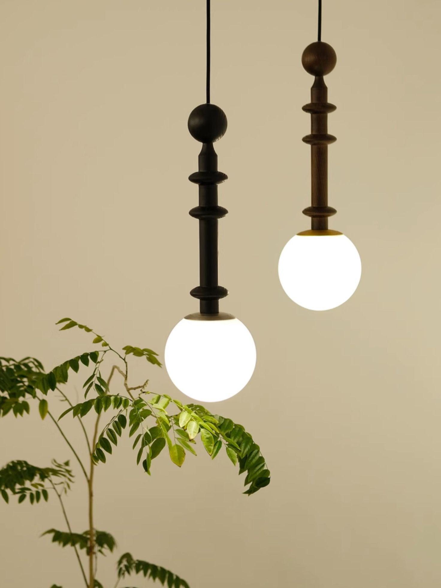 Roman Column Small Pendant Light - Lamp Outdoor