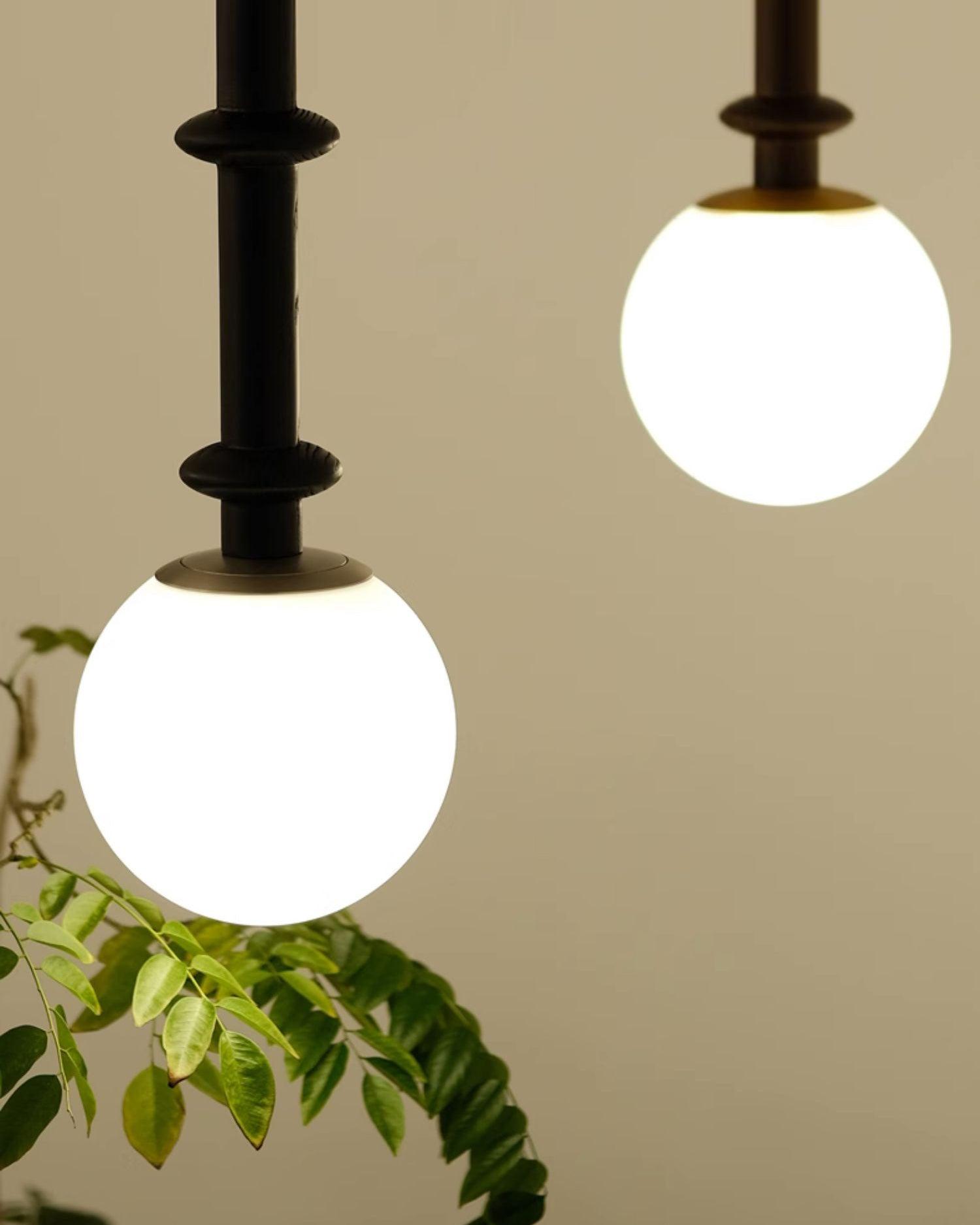 Roman Column Small Pendant Light - Lamp Outdoor