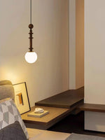 Roman Column Small Pendant Light - Lamp Outdoor