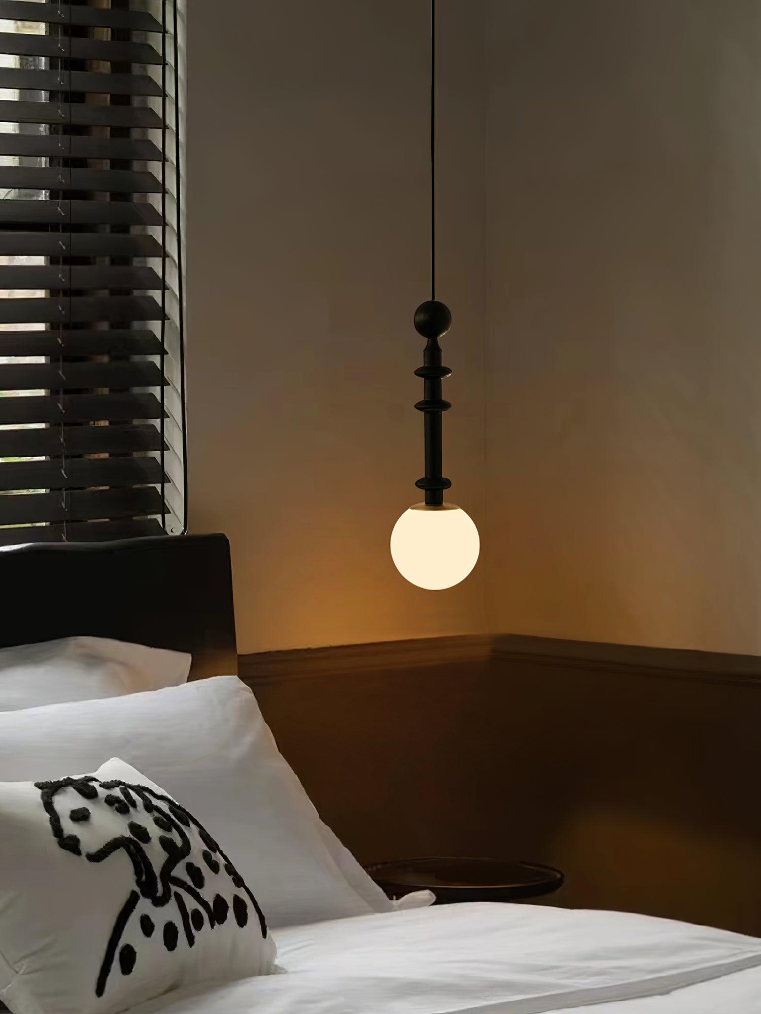 Roman Column Small Pendant Light - Lamp Outdoor