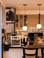 Roman Column Small Pendant Light - Lamp Outdoor