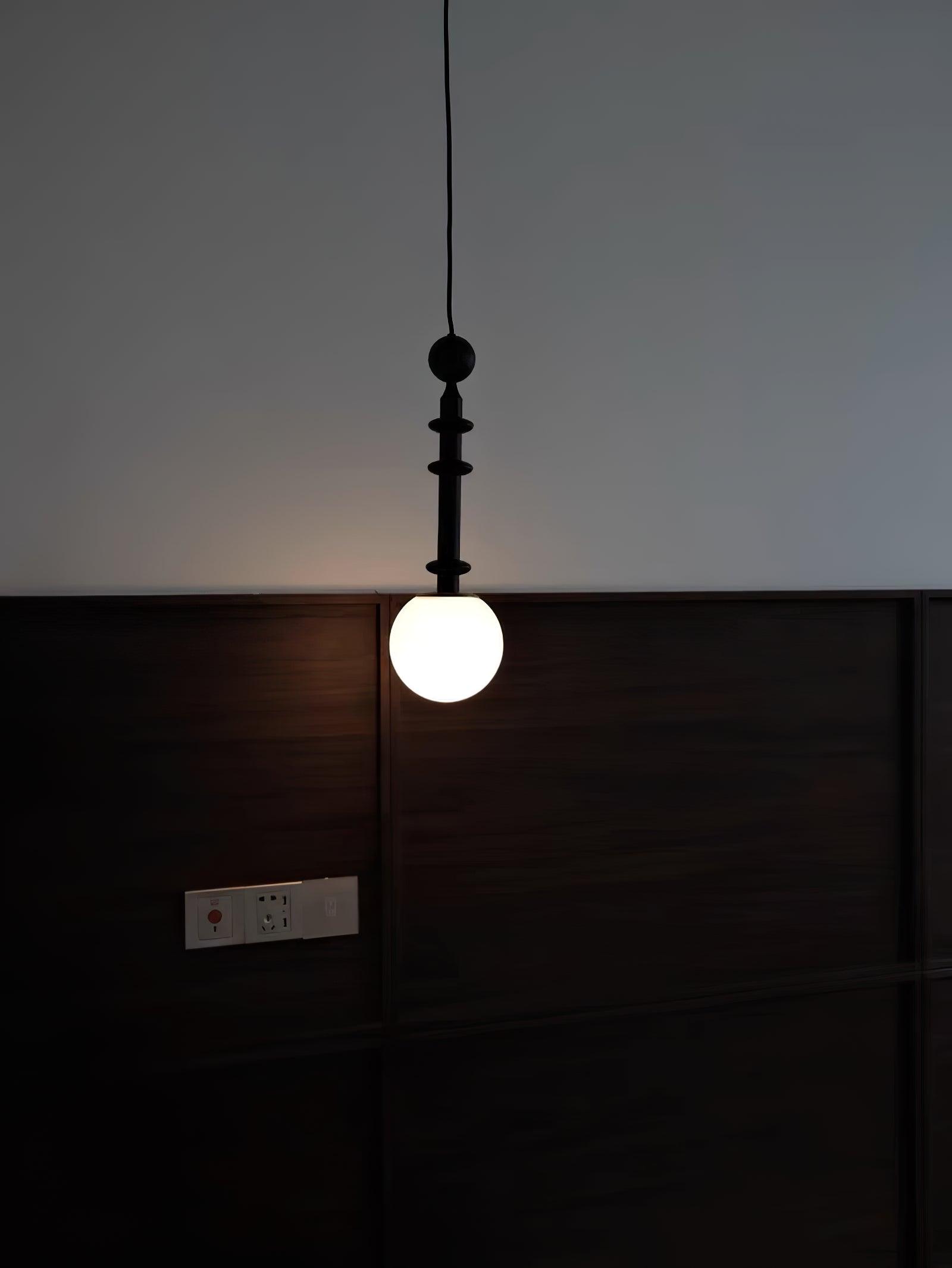 Roman Column Small Pendant Light - Lamp Outdoor
