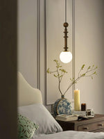 Roman Column Small Pendant Light - Lamp Outdoor