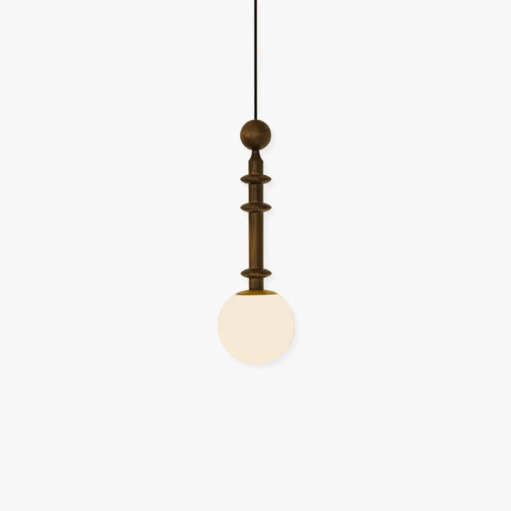 Roman Column Small Pendant Light - Lamp Outdoor
