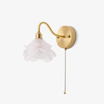 Rose Brass Wall Light - Lamp Outdoor
