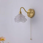 Rose Brass Wall Light - Lamp Outdoor