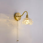Rose Brass Wall Light - Lamp Outdoor