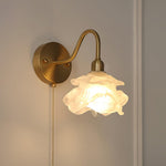 Rose Brass Wall Light - Lamp Outdoor