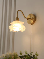 Rose Brass Wall Light - Lamp Outdoor