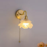 Rose Brass Wall Light - Lamp Outdoor