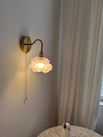 Rose Brass Wall Light - Lamp Outdoor