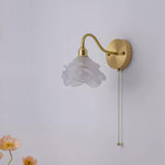 Rose Brass Wall Light - Lamp Outdoor