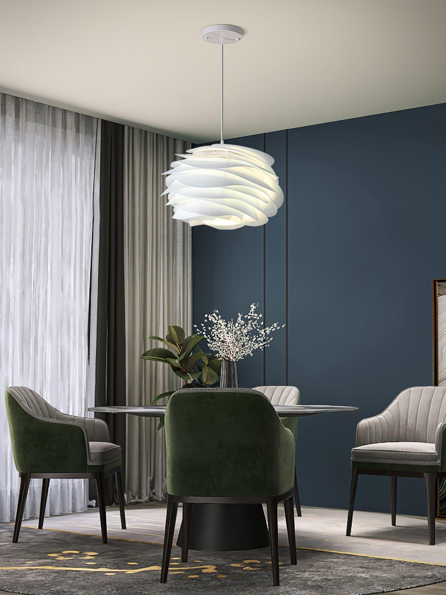Rose Floral Pendant Light - Lamp Outdoor