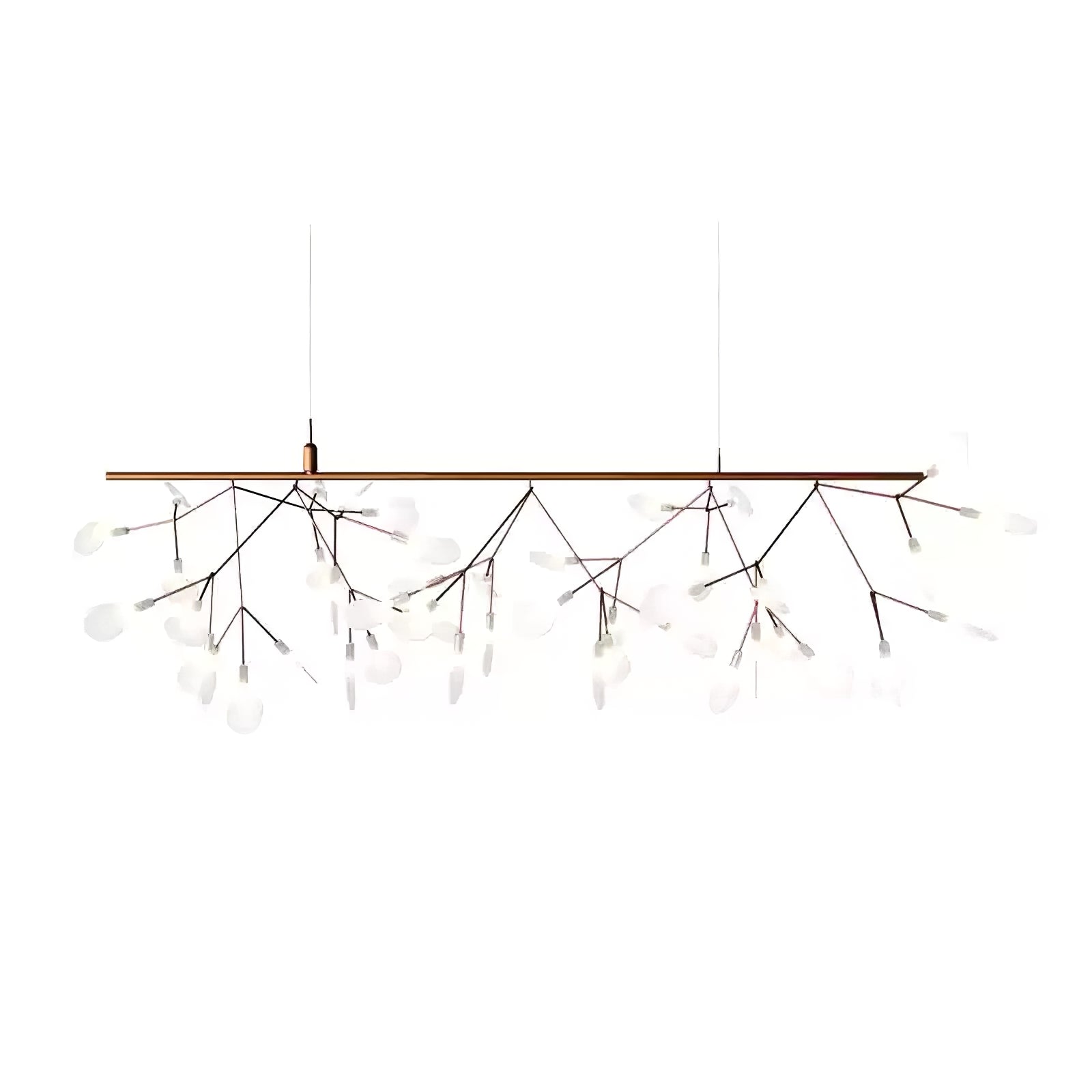Rose Gold Firefly LED Chandelier - Lamp Outdoor