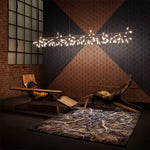 Rose Gold Firefly LED Chandelier - Lamp Outdoor