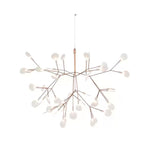 Rose Gold Firefly LED Chandelier - Lamp Outdoor