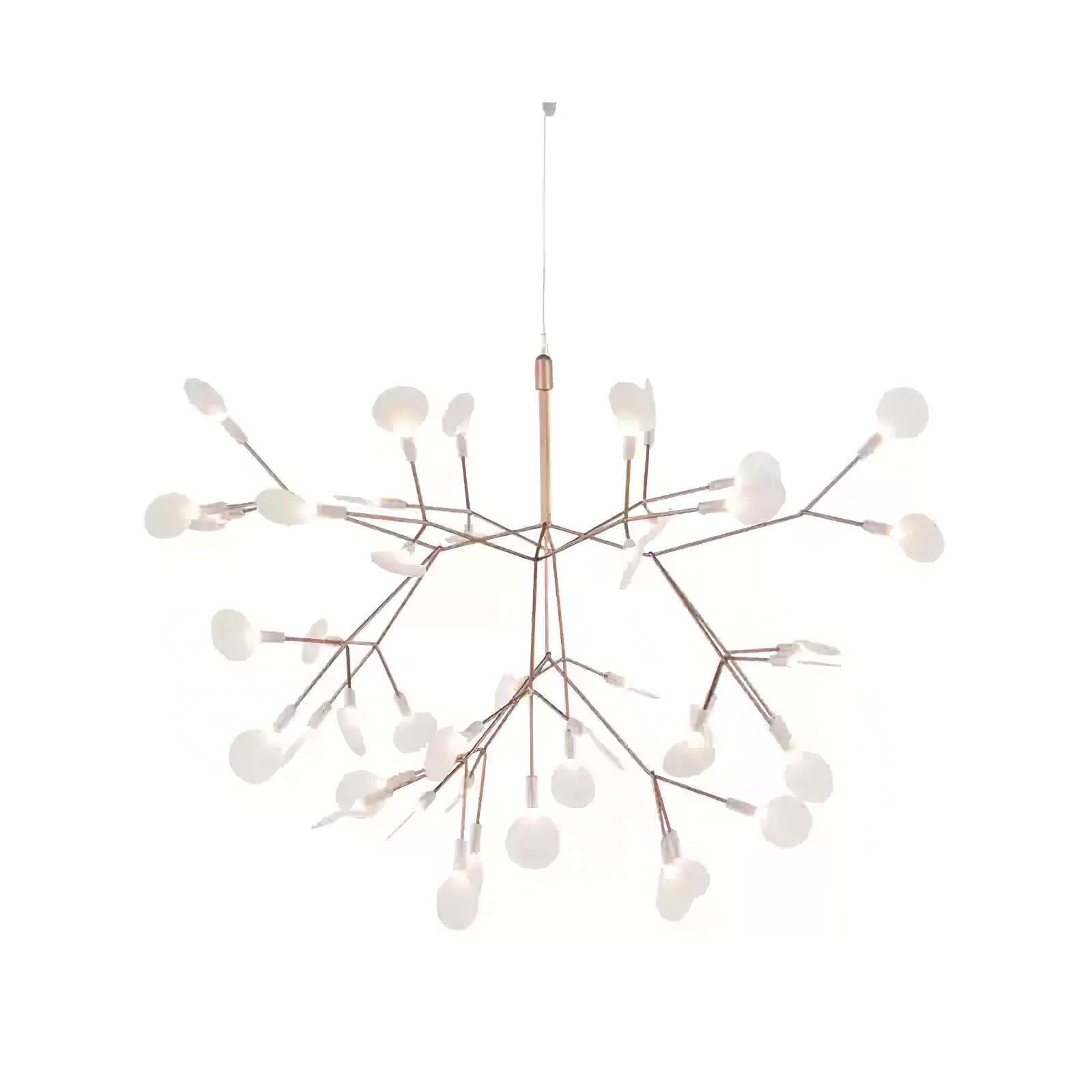 Rose Gold Firefly LED Chandelier - Lamp Outdoor