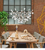 Rose Gold Firefly LED Chandelier - Lamp Outdoor