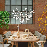 Rose Gold Firefly LED Chandelier - Lamp Outdoor