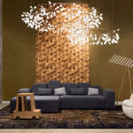 Rose Gold Firefly LED Chandelier - Lamp Outdoor