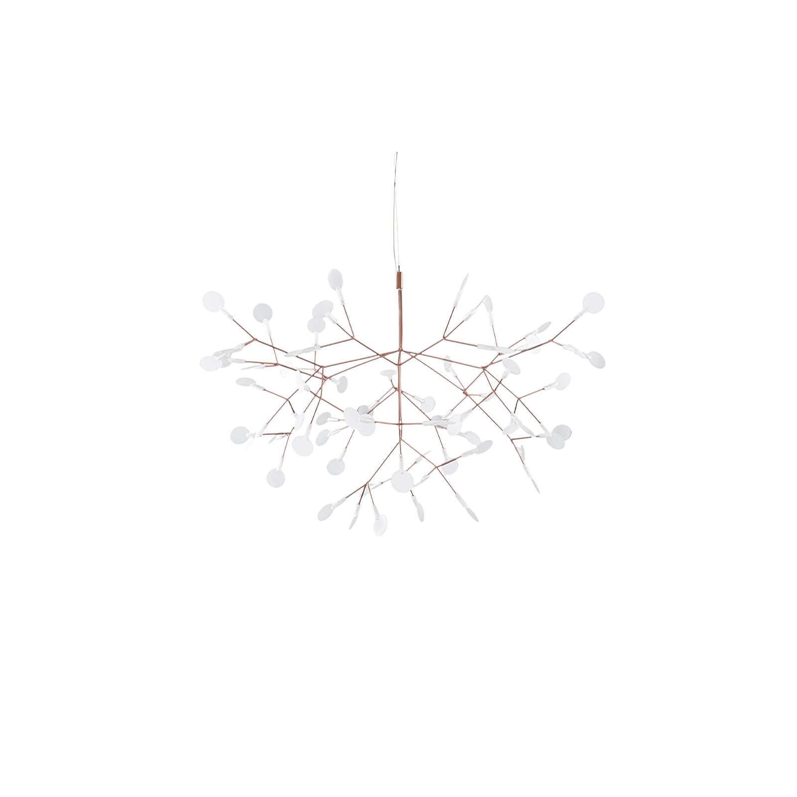 Rose Gold Firefly LED Chandelier - Lamp Outdoor