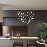 Rose Gold Firefly LED Chandelier - Lamp Outdoor