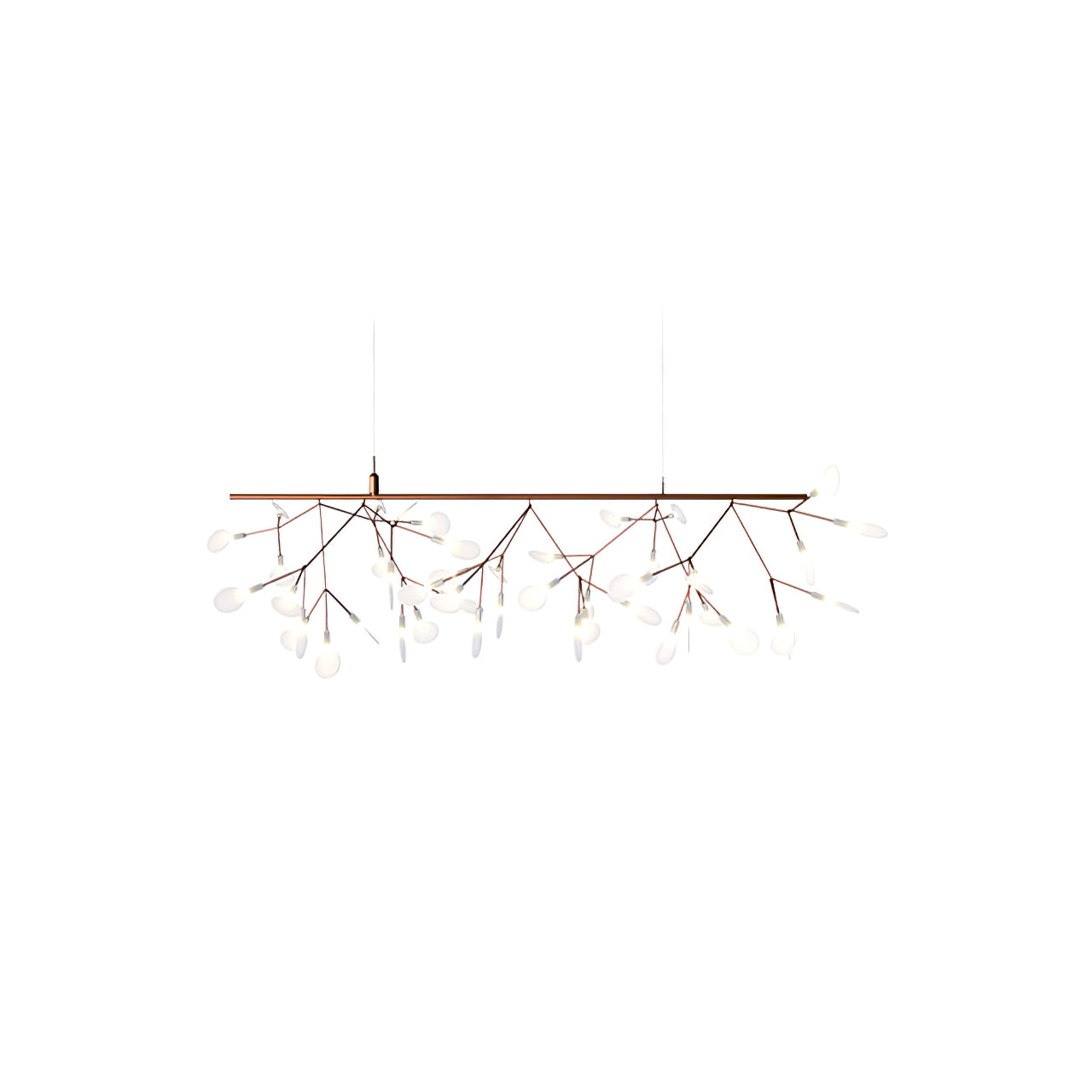 Rose Gold Firefly LED Chandelier - Lamp Outdoor