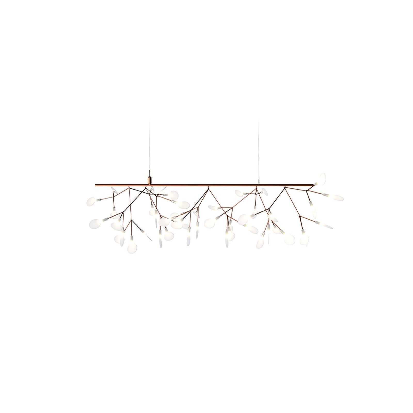Rose Gold Firefly LED Chandelier - Lamp Outdoor