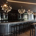Rose Gold Firefly LED Chandelier - Lamp Outdoor
