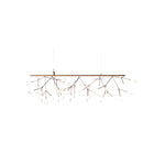 Rose Gold Firefly LED Chandelier - Lamp Outdoor