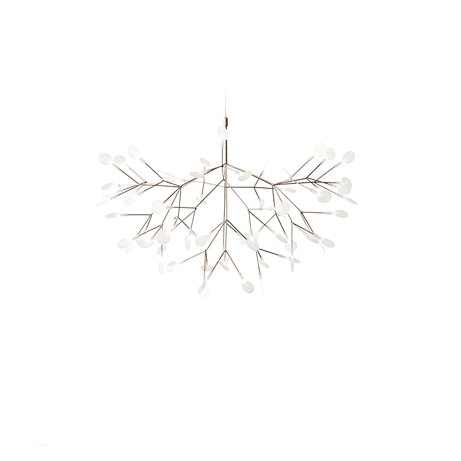Rose Gold Firefly LED Chandelier - Lamp Outdoor
