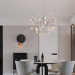 Rose Gold Firefly LED Chandelier - Lamp Outdoor